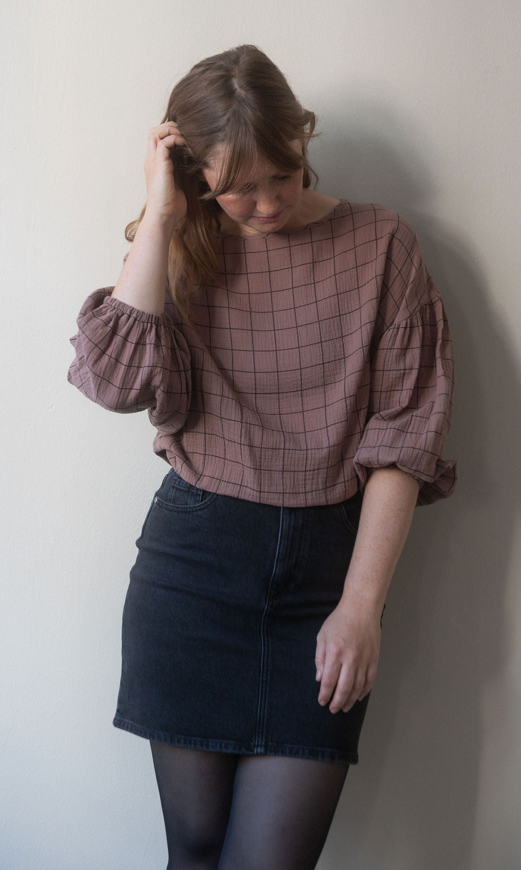 Bluse April - abricot coco