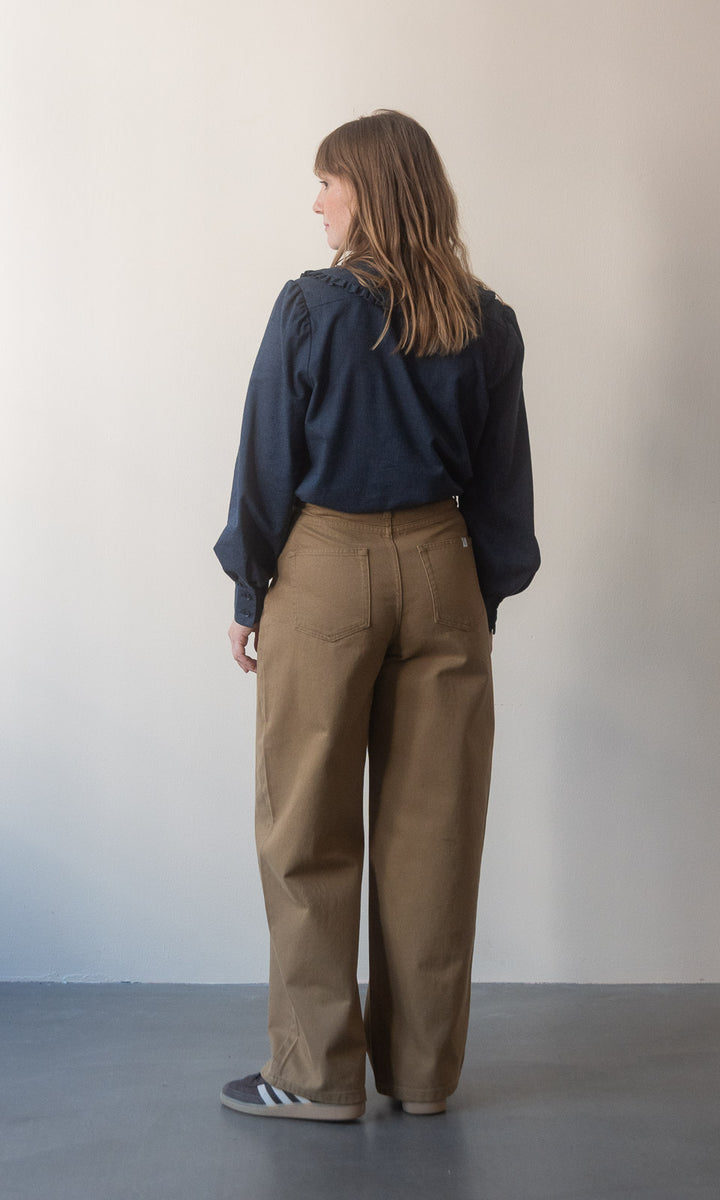 Baggy Jeans / Khaki - abricot coco