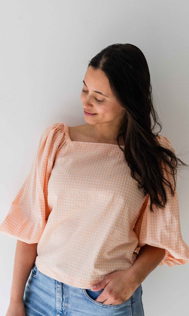 Bluse Hannah - abricot coco