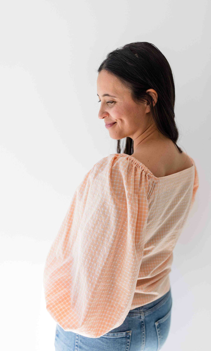Bluse Hannah - abricot coco