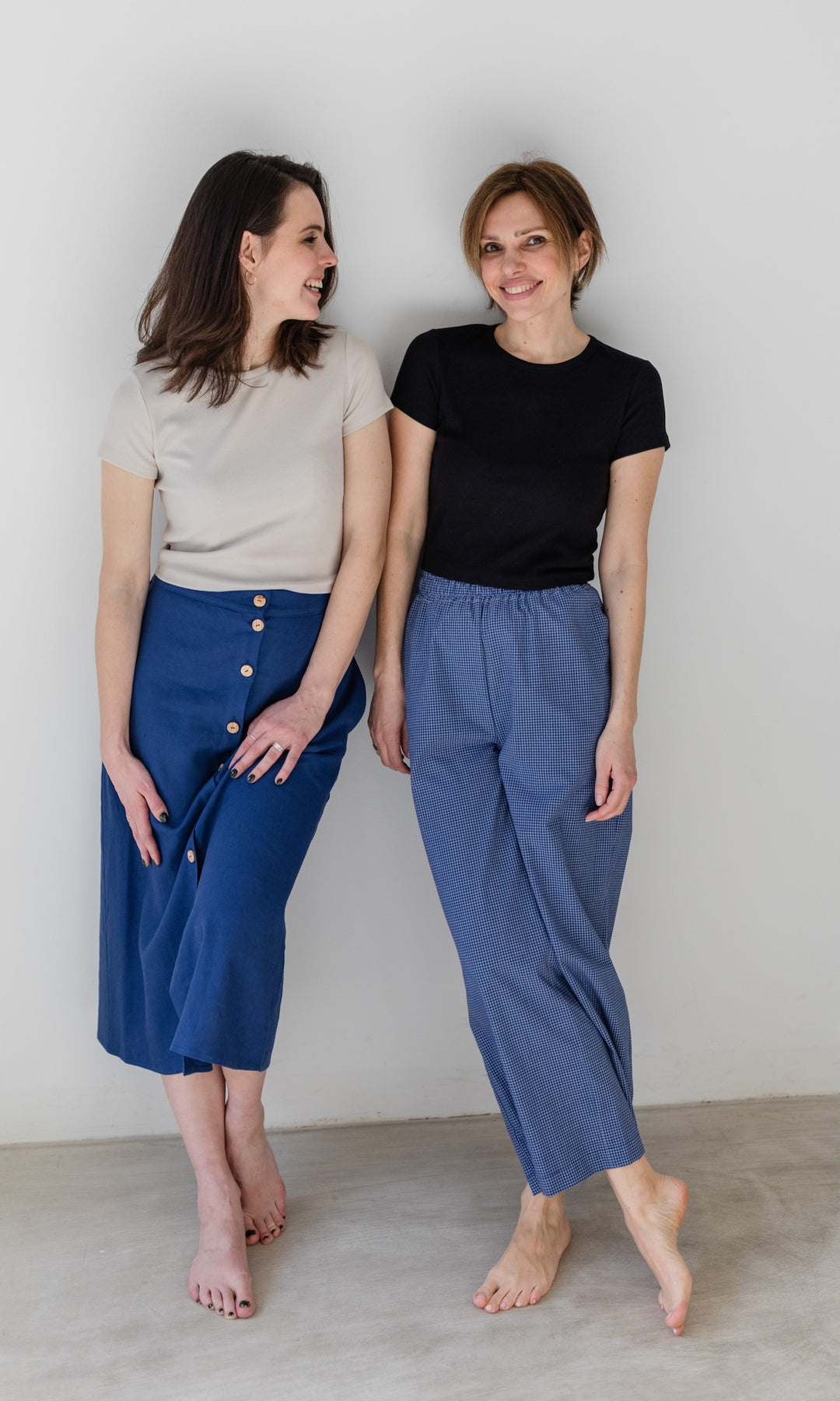 High Waist Culotte Ivy (S, M & XXL) - abricot coco