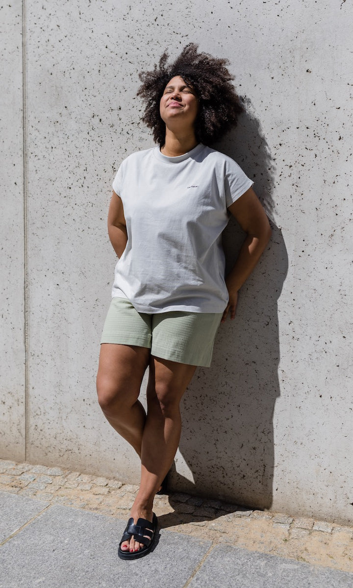 Umstands-Shorts Jeanne - abricot coco