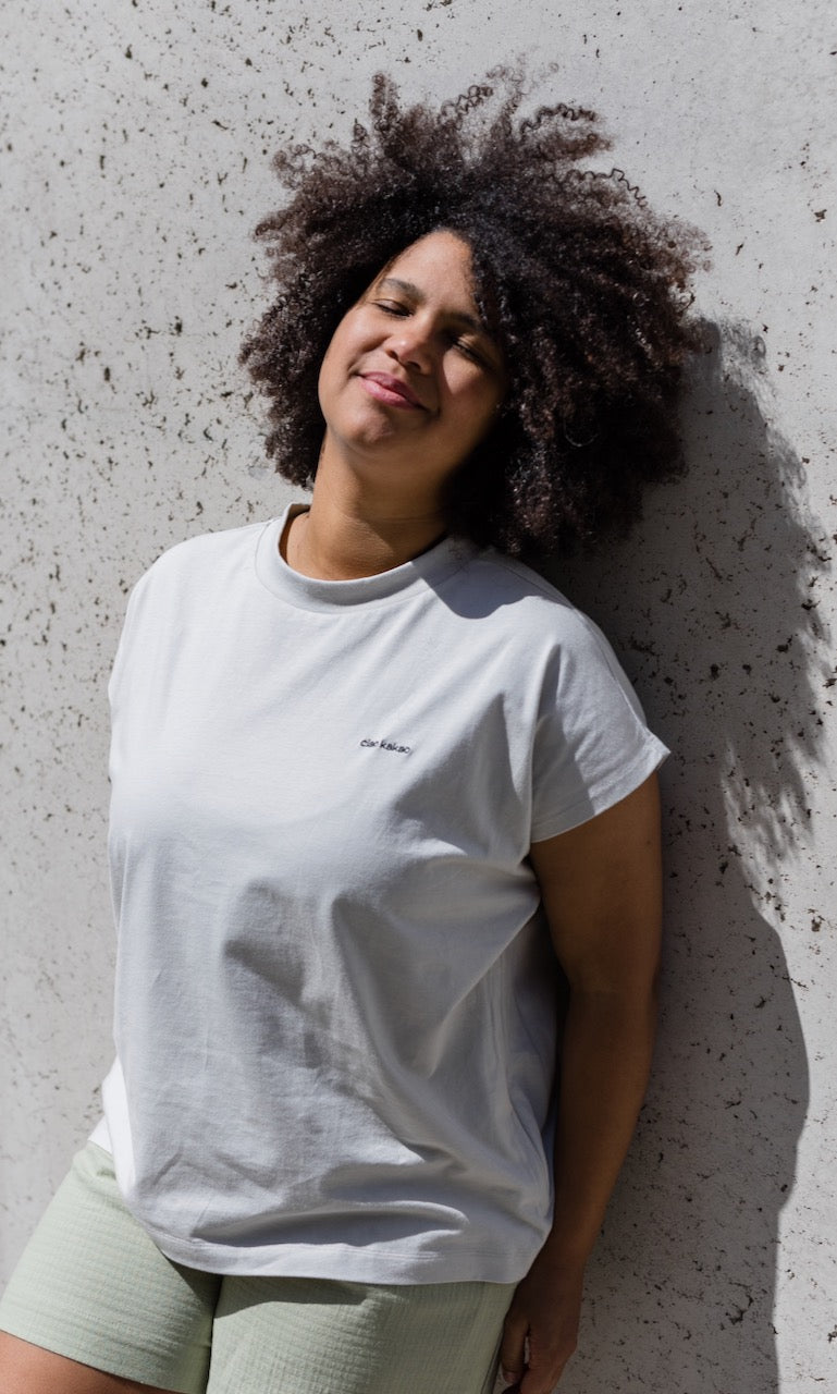 T-Shirt mit Stillfunktion ciao kakao - nur noch zwei L - abricot coco