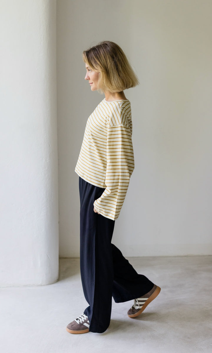 High Waist Culotte aus Viskose