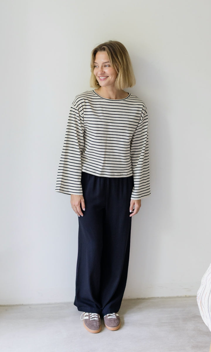 High Waist Culotte aus Viskose