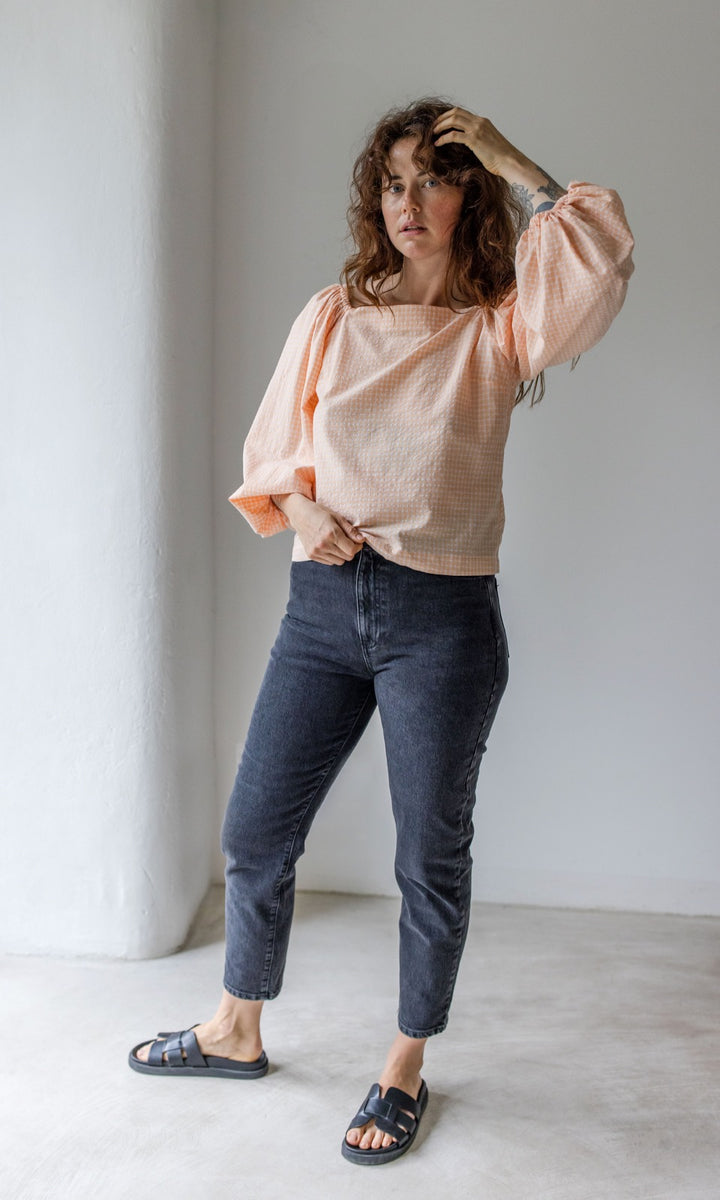Bluse Hannah - abricot coco