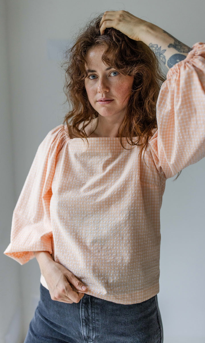 Bluse Hannah - abricot coco