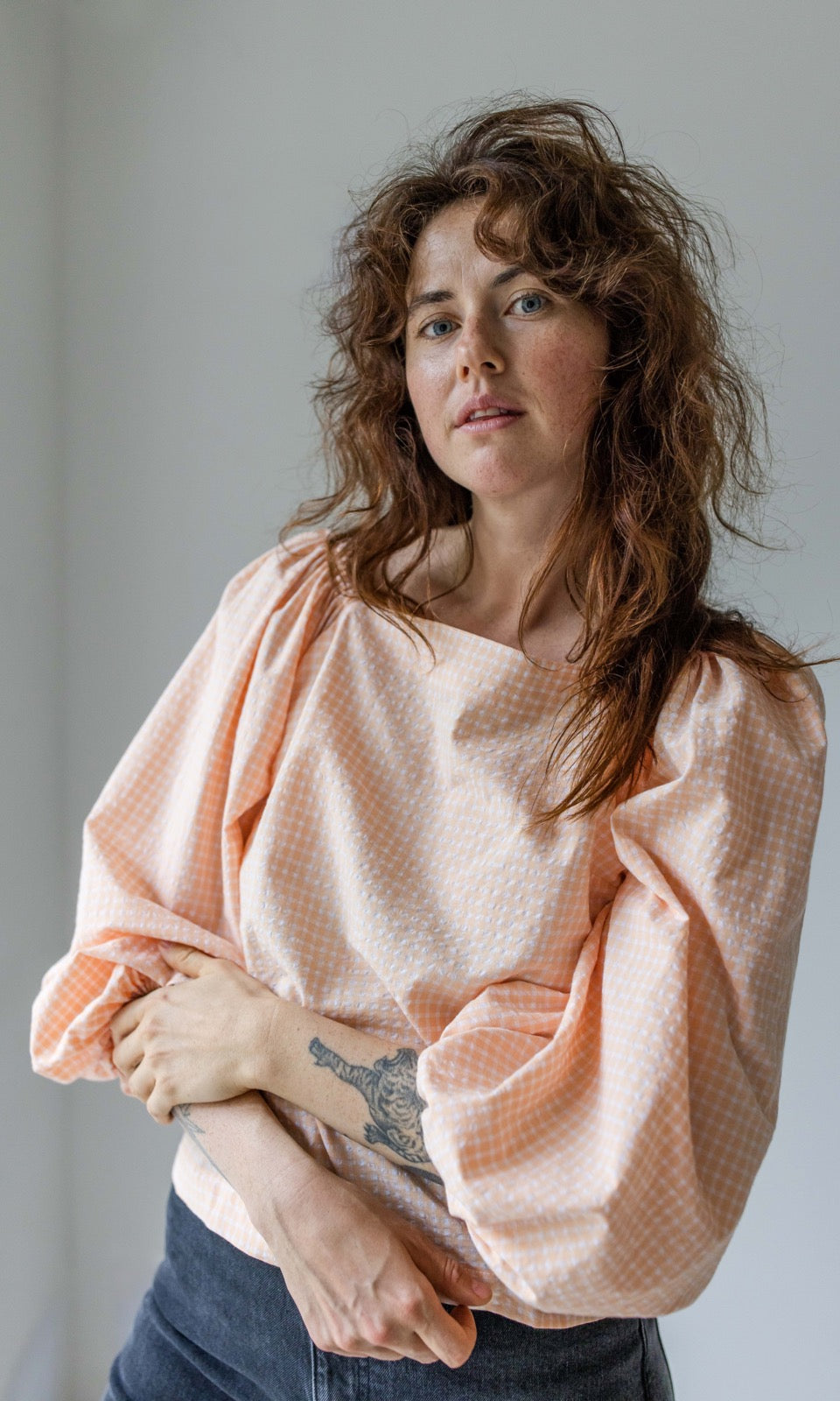 Bluse Hannah - abricot coco