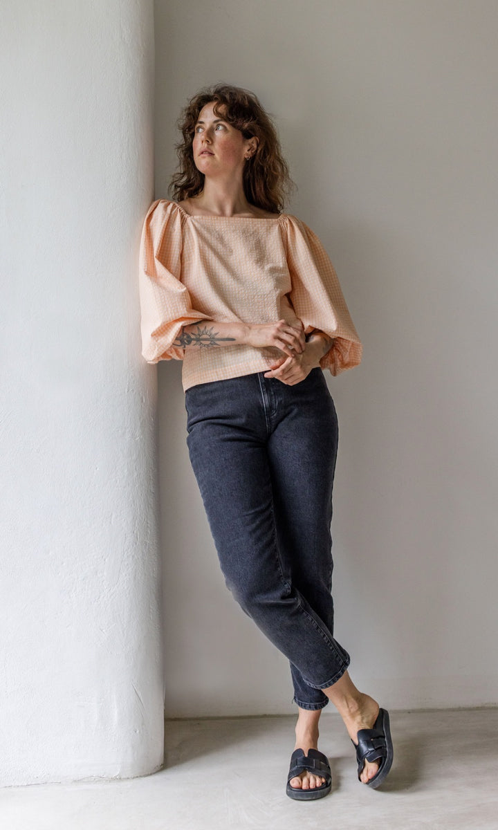 Bluse Hannah - abricot coco