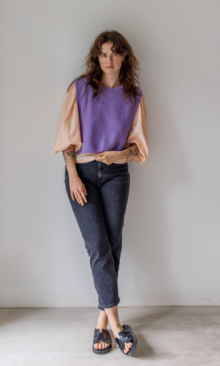 Bluse Hannah - abricot coco