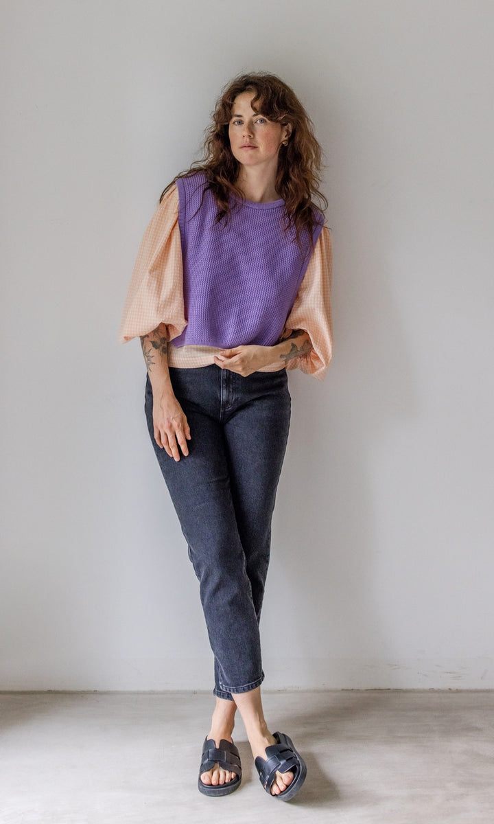 Bluse Hannah - abricot coco