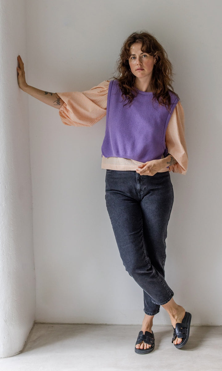 Bluse Hannah - abricot coco