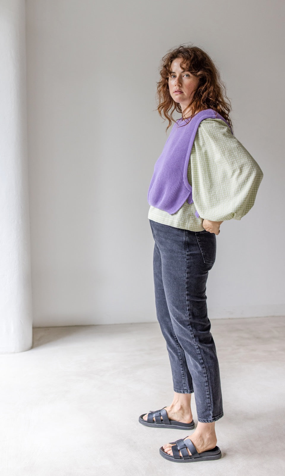 Bluse Hannah - abricot coco