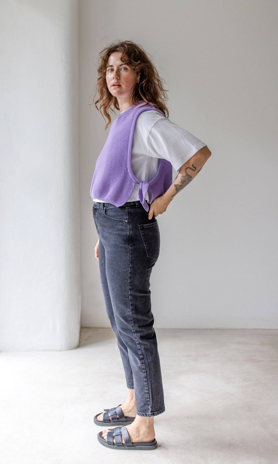 Cropped T-Shirt - abricot coco