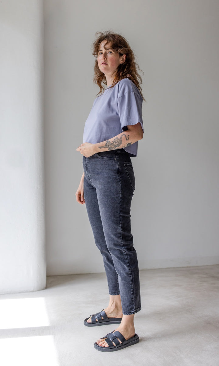 Cropped T-Shirt - abricot coco