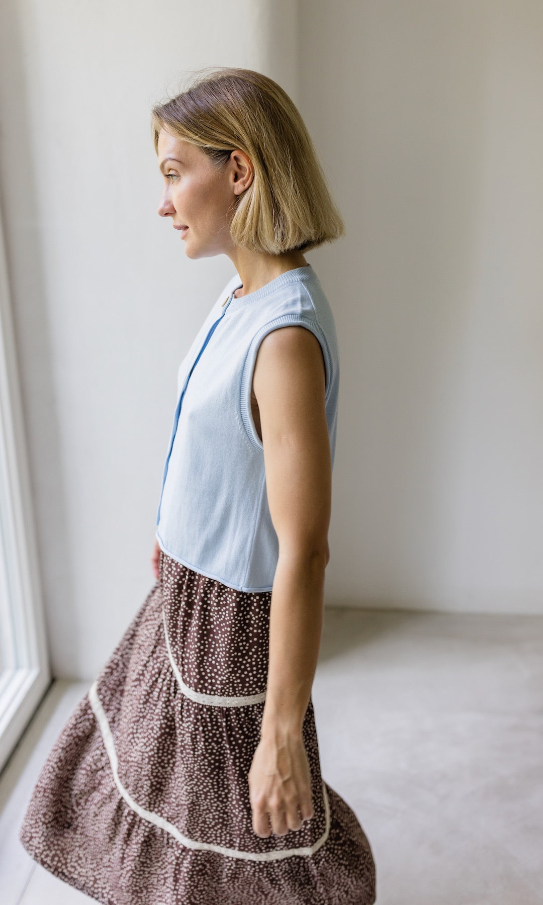 Maxirock Annika mit Spitze & Taschen