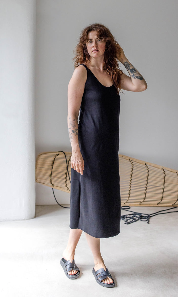 Jersey Kleid mit seitlicher Stillfunktion