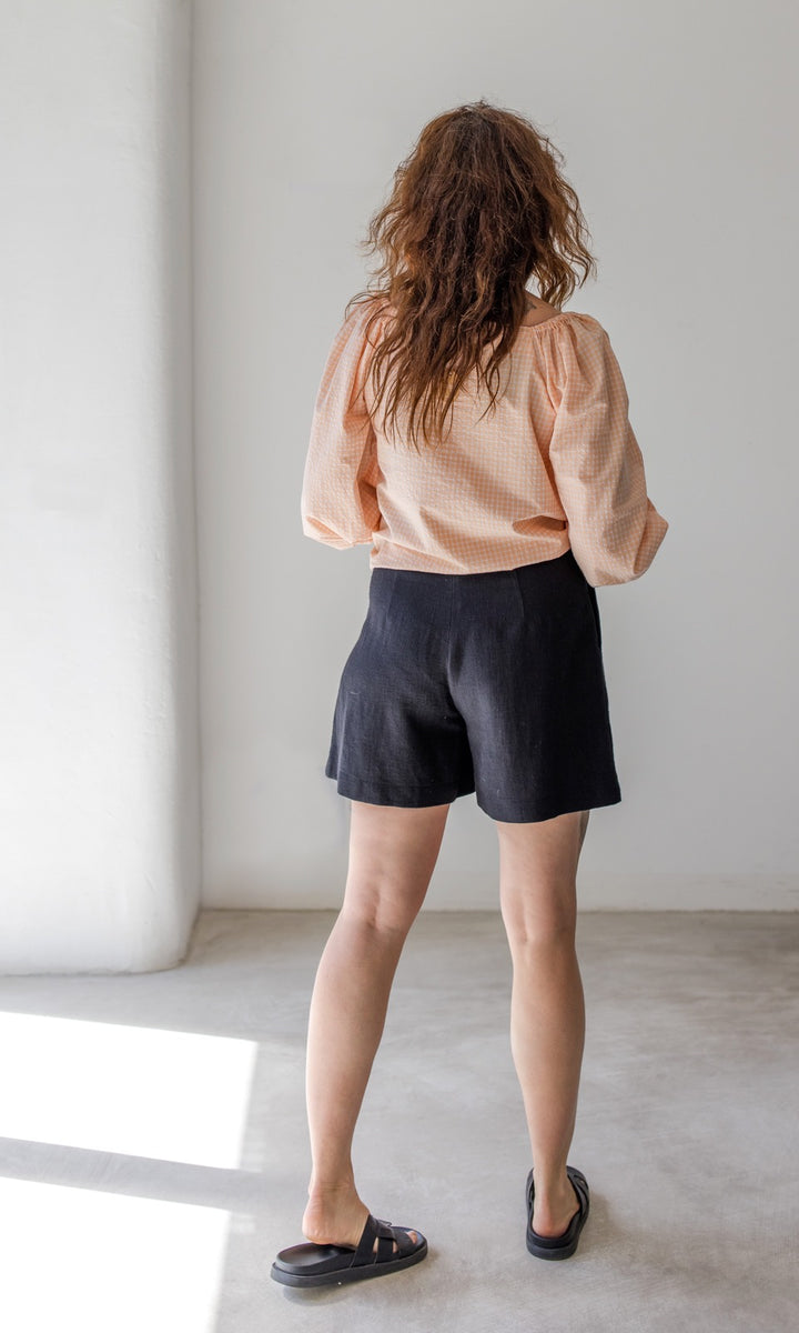 Bluse Hannah - abricot coco