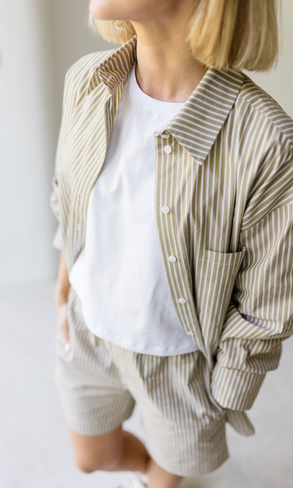 Boyfriend Hemd - abricot coco