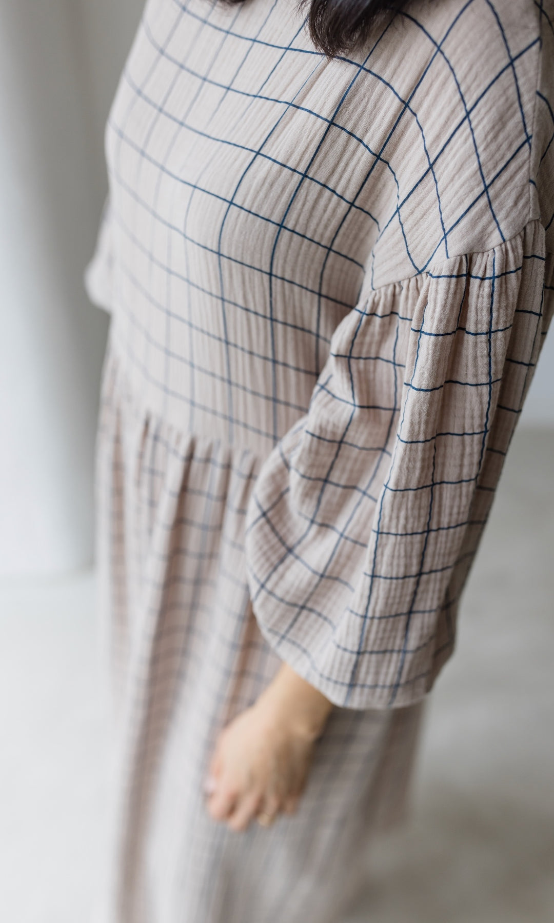 Kleid April - abricot coco