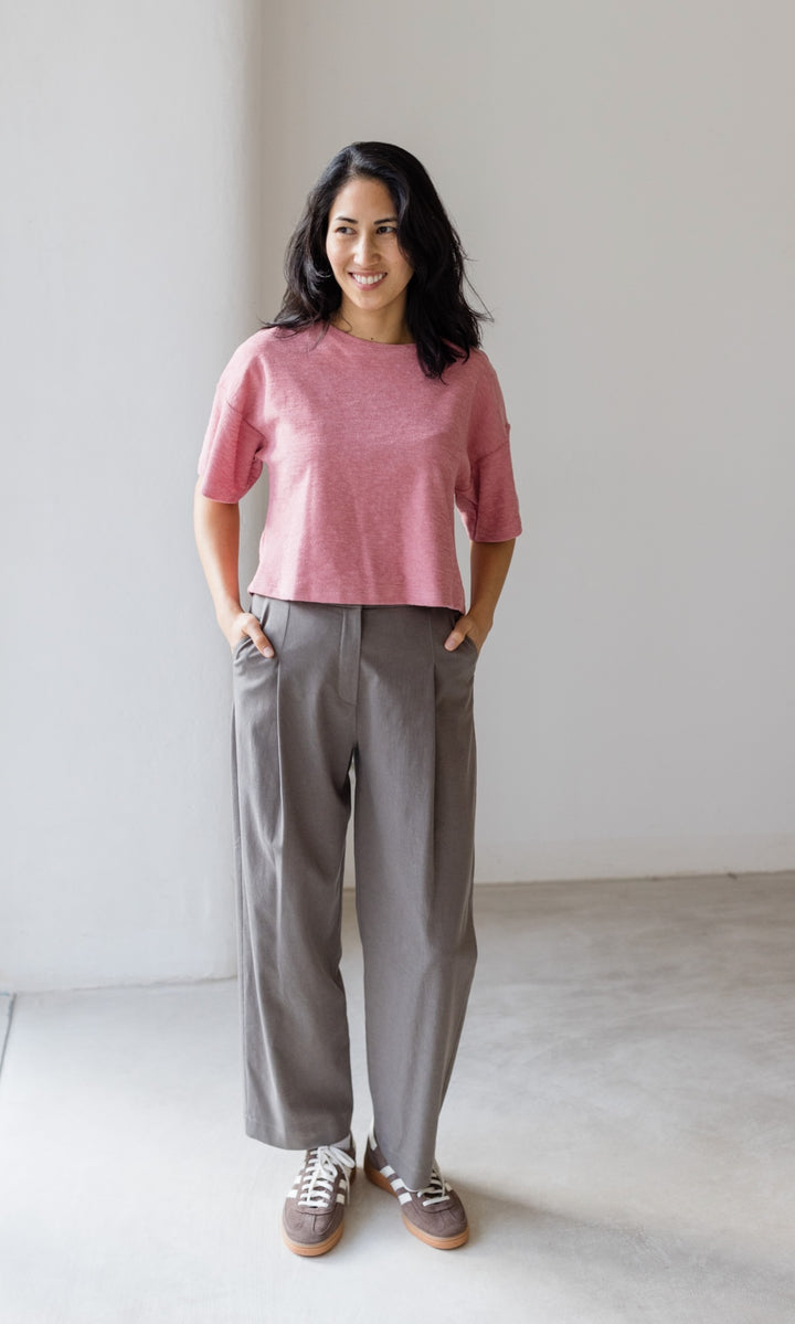 Bundfaltenhose