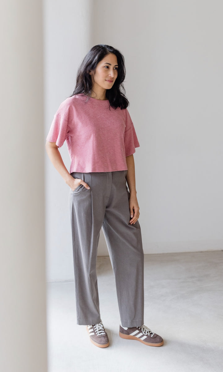 Bundfaltenhose