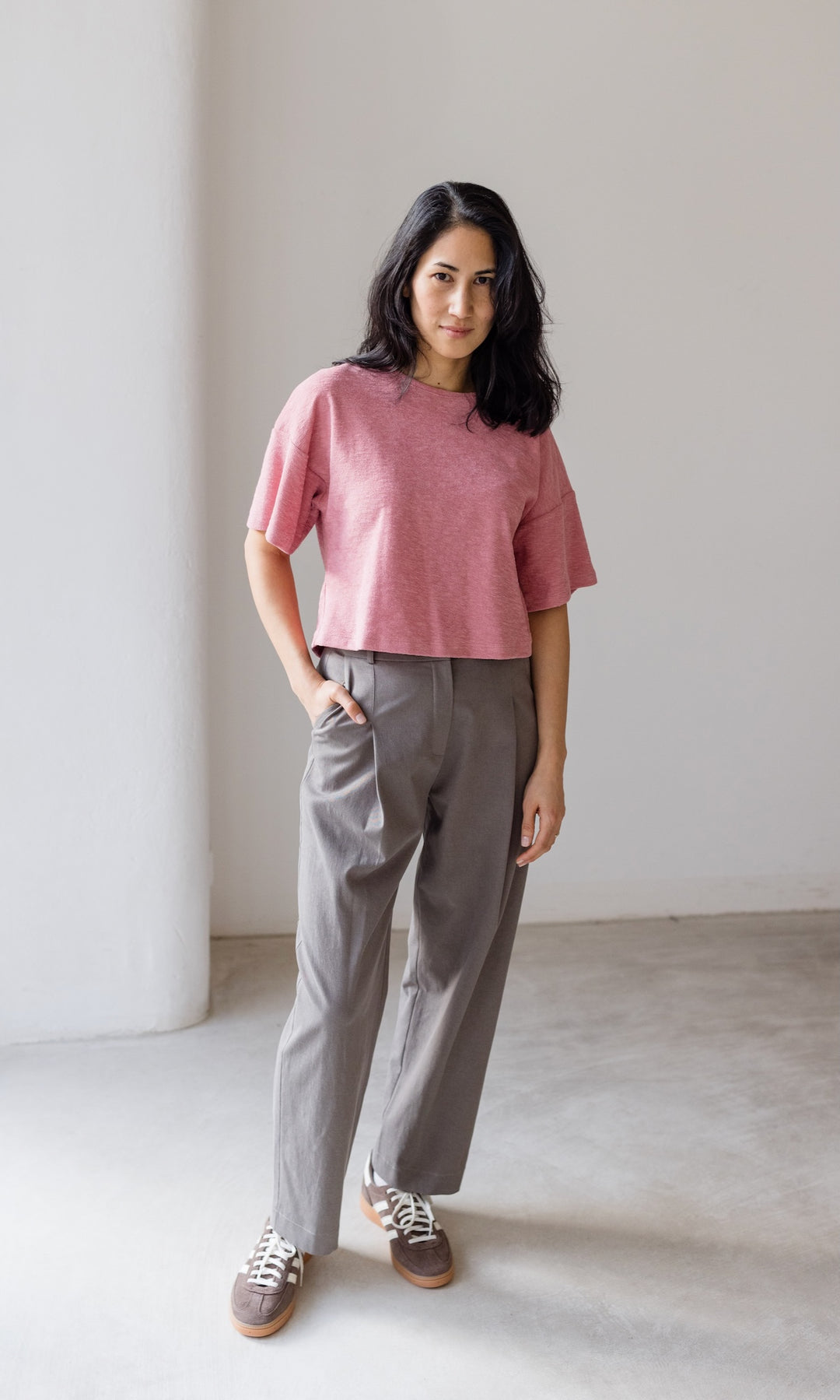 Bundfaltenhose