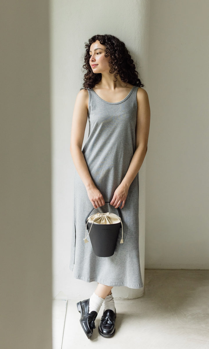 Jersey Trägerkleid