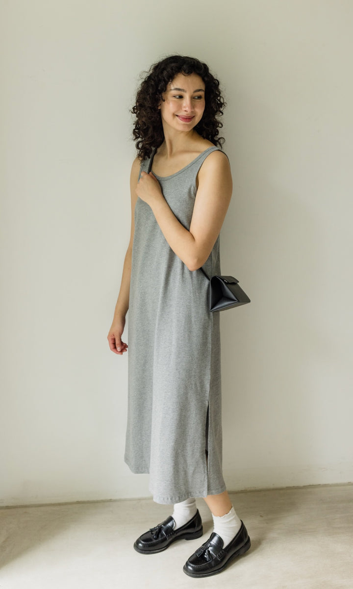 Jersey slip dress