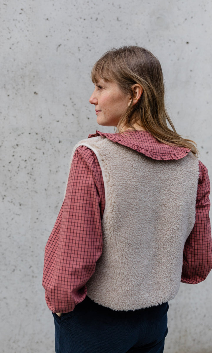 Bluse Alice - abricot coco