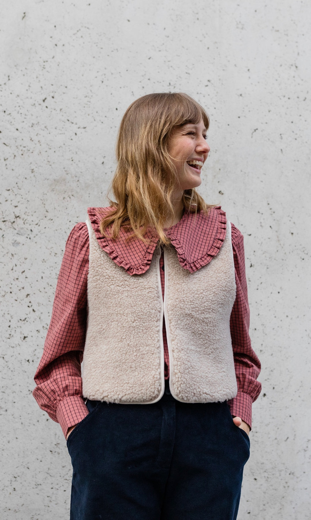 Bluse Alice - abricot coco