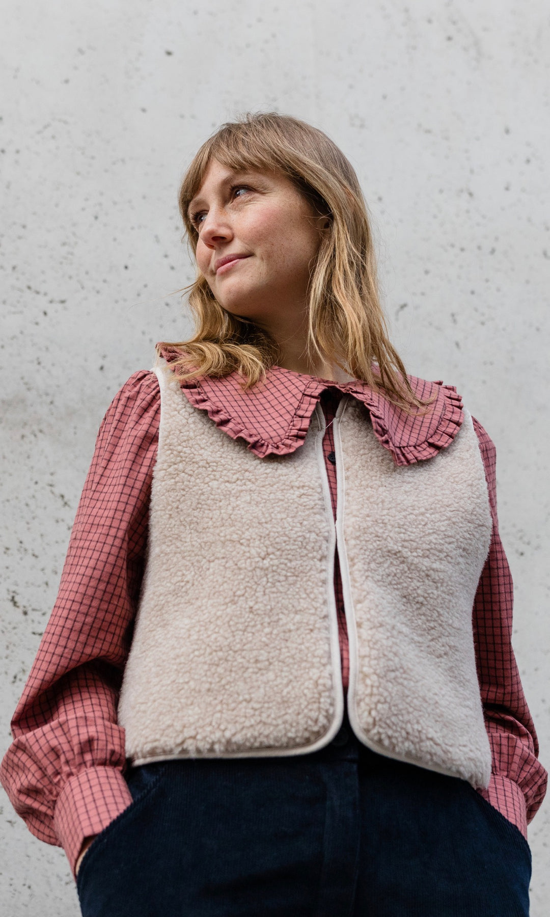 Bluse Alice - abricot coco