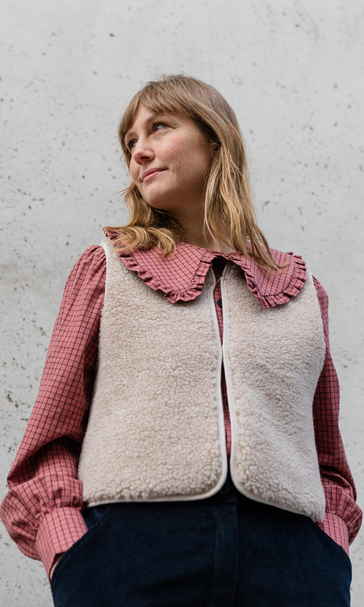 Bluse Alice - abricot coco