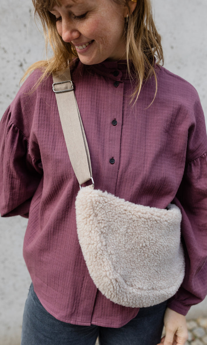 Bluse Célia - abricot coco