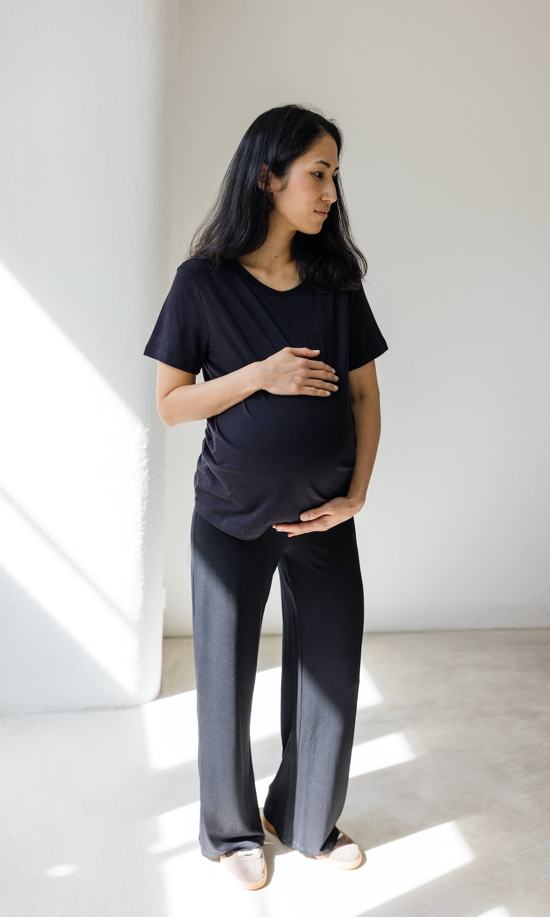 Jersey Culotte für die Schwangerschaft