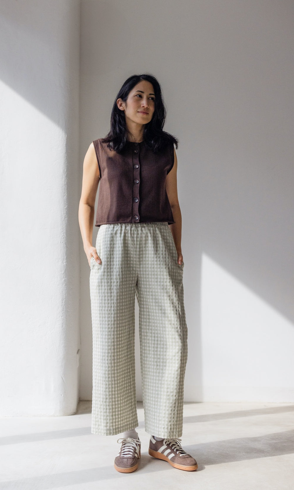 High Waist Karo Culotte Milo - abricot coco