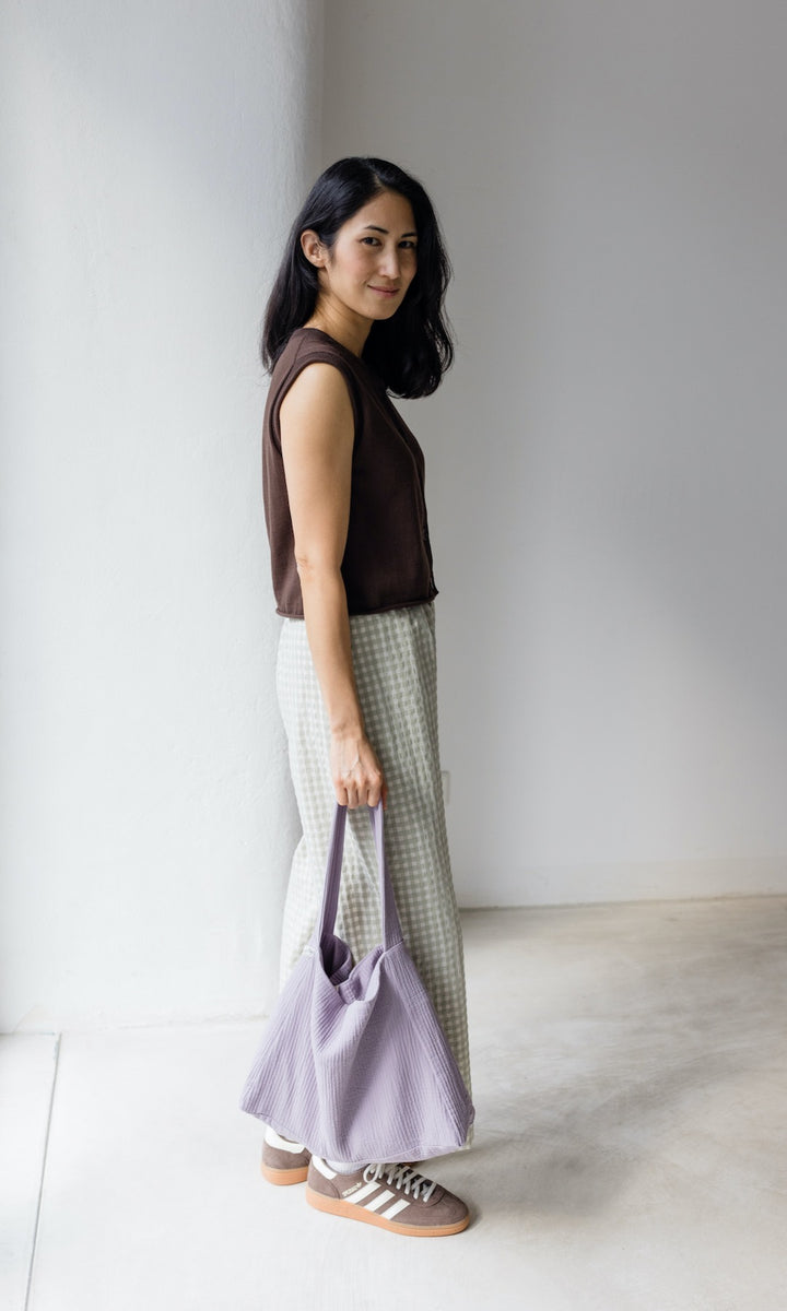 Strickweste mit Knöpfen