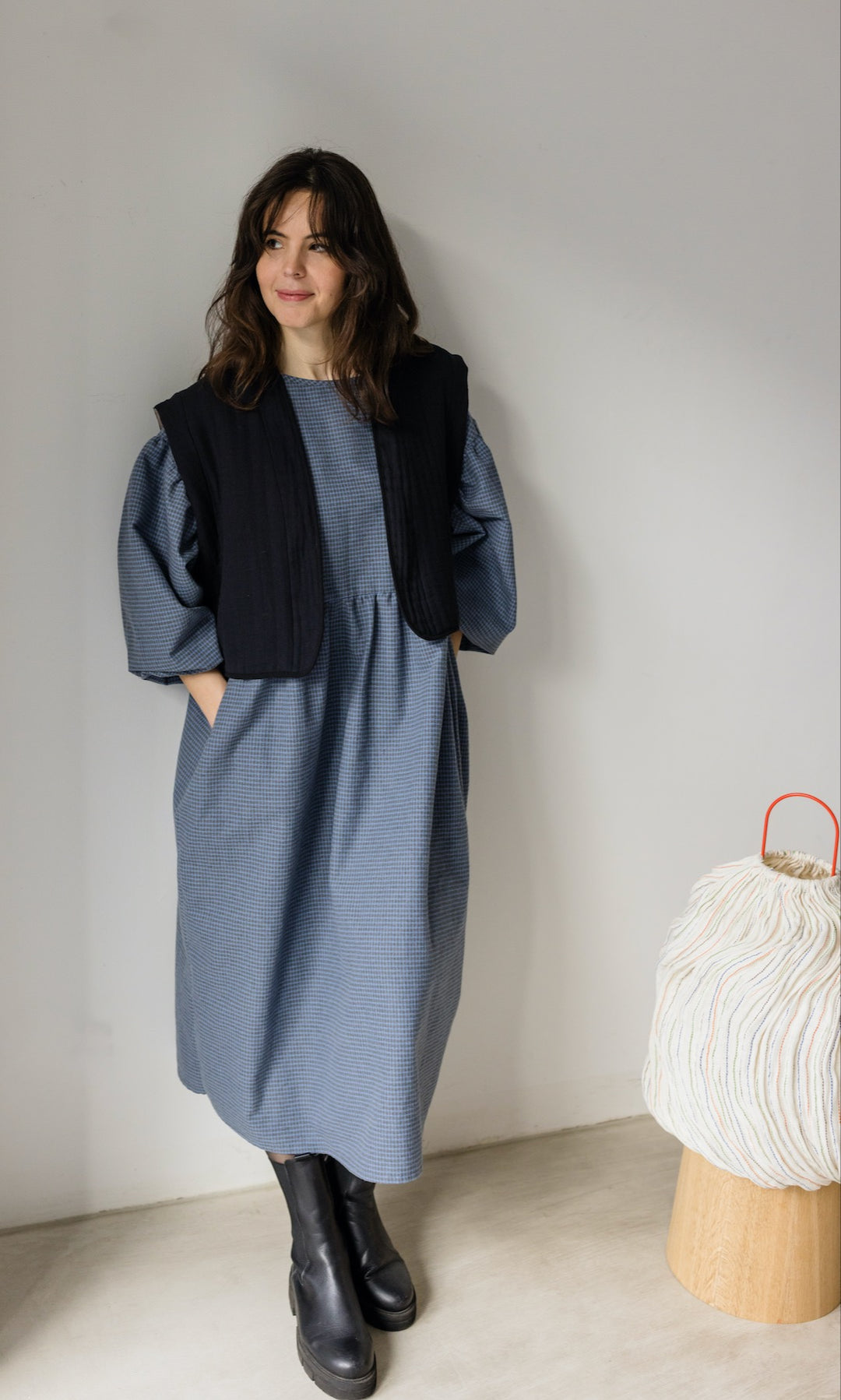 Karo Kleid Lovis