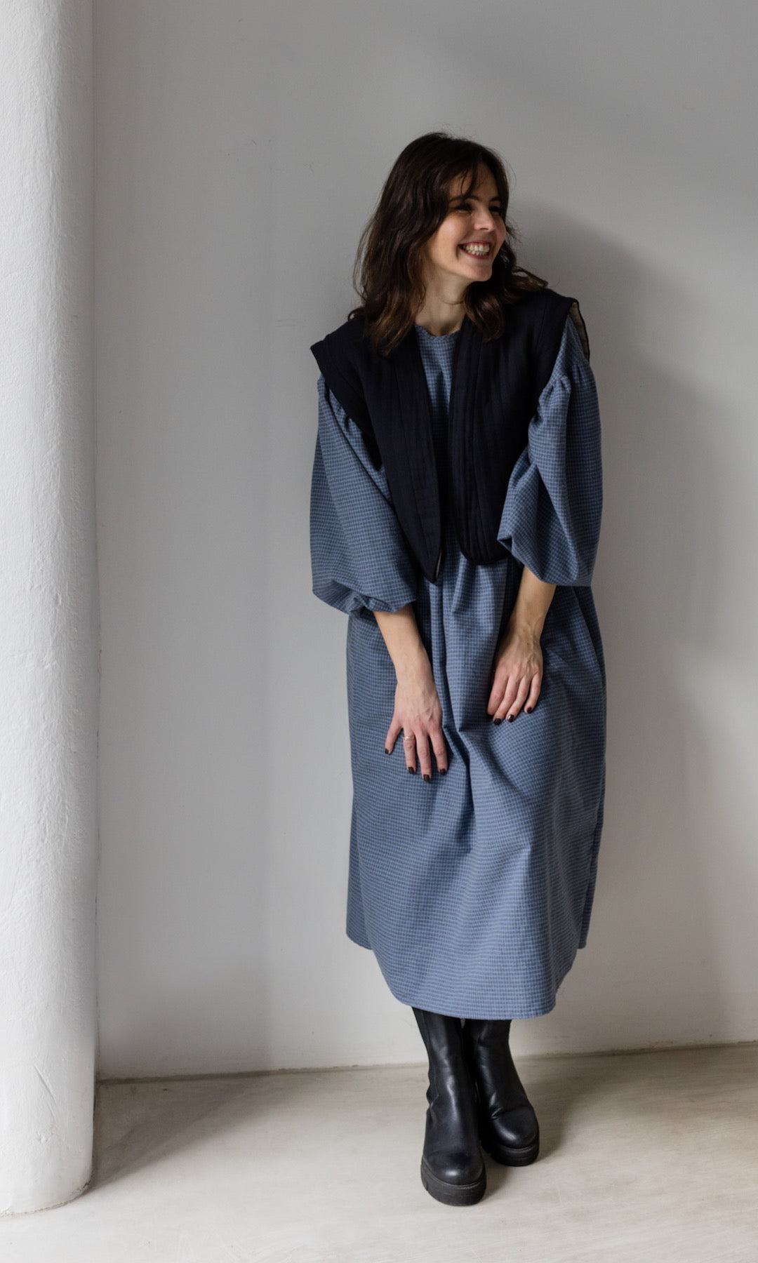 Karo Kleid Lovis
