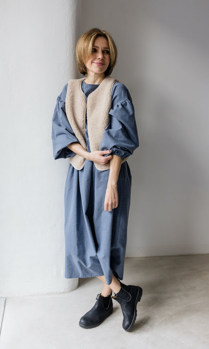 Karo Kleid Lovis