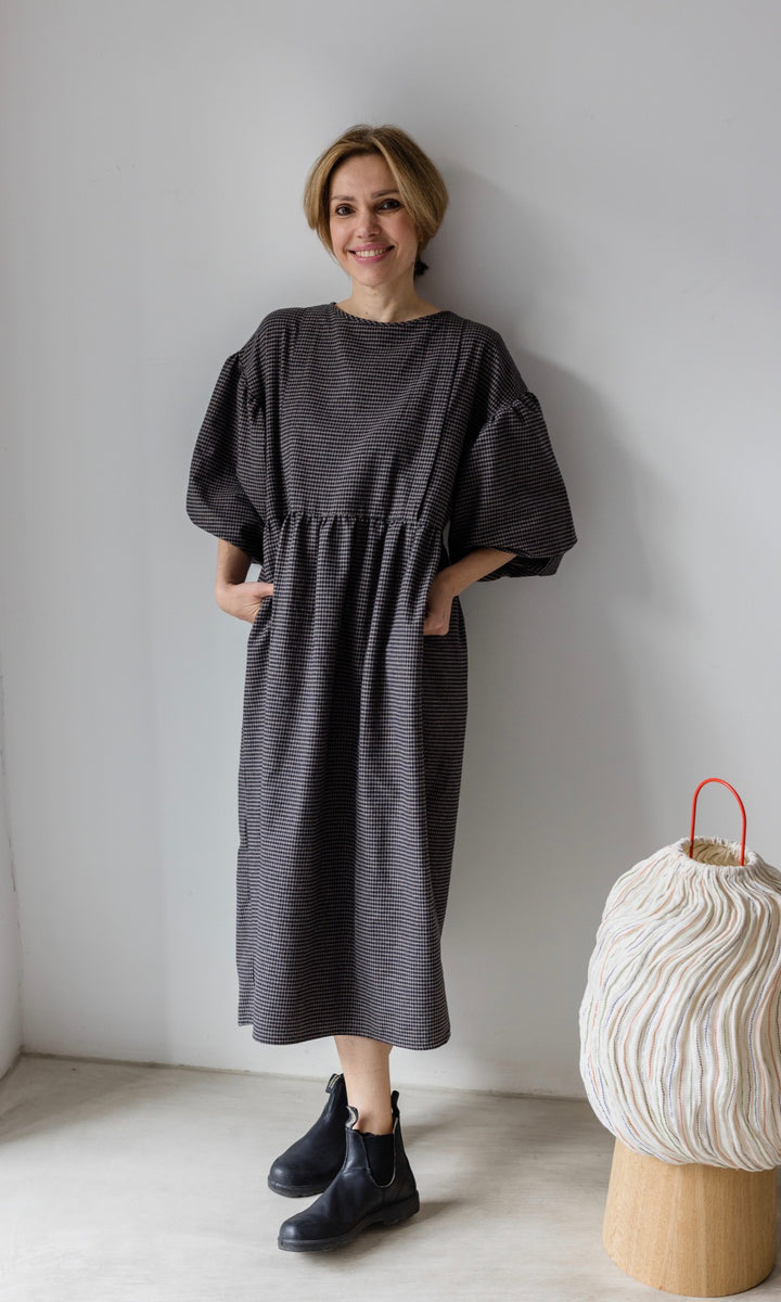 Karo Stillkleid Lovis