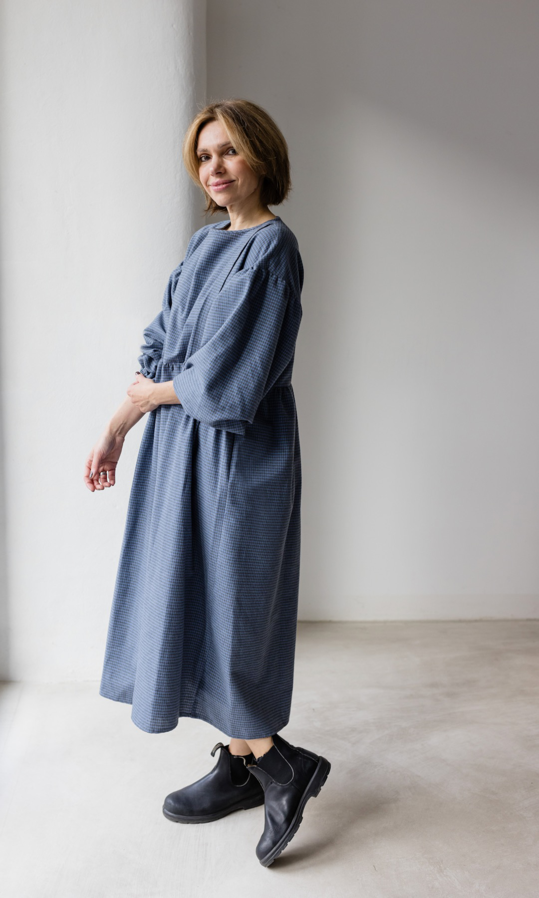 Karo Kleid Lovis