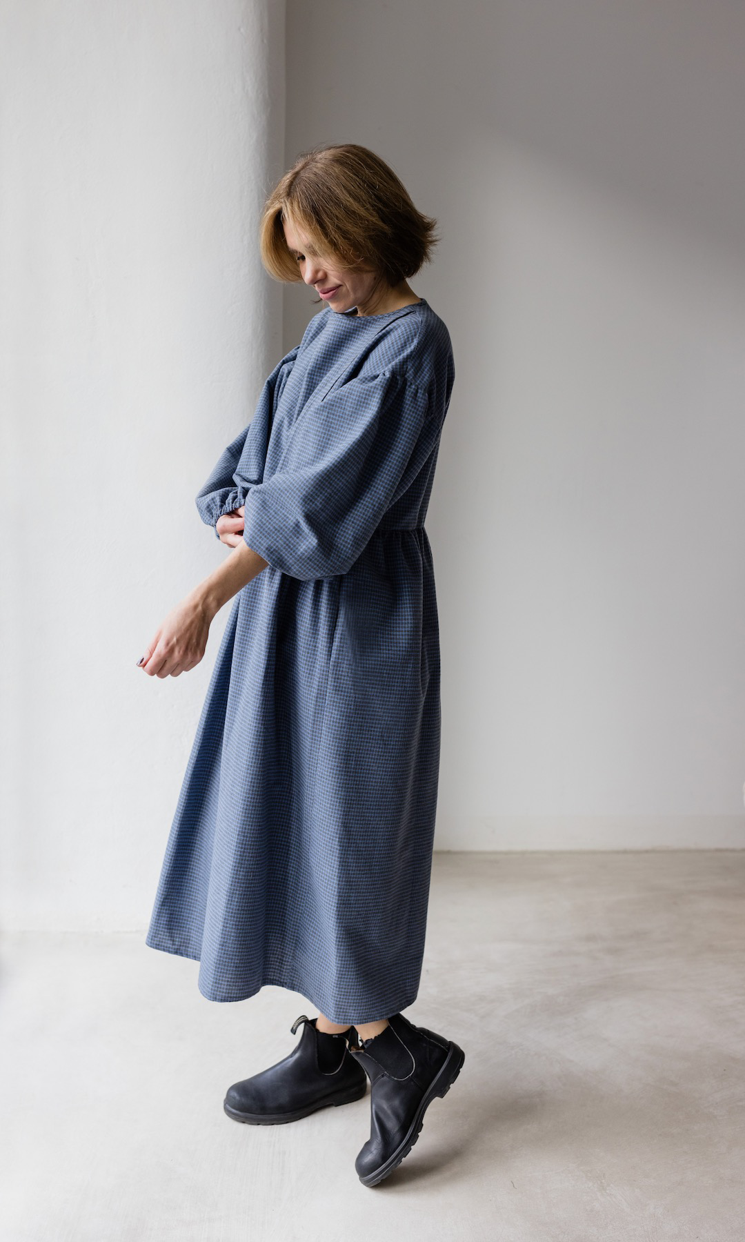 Karo Kleid Lovis