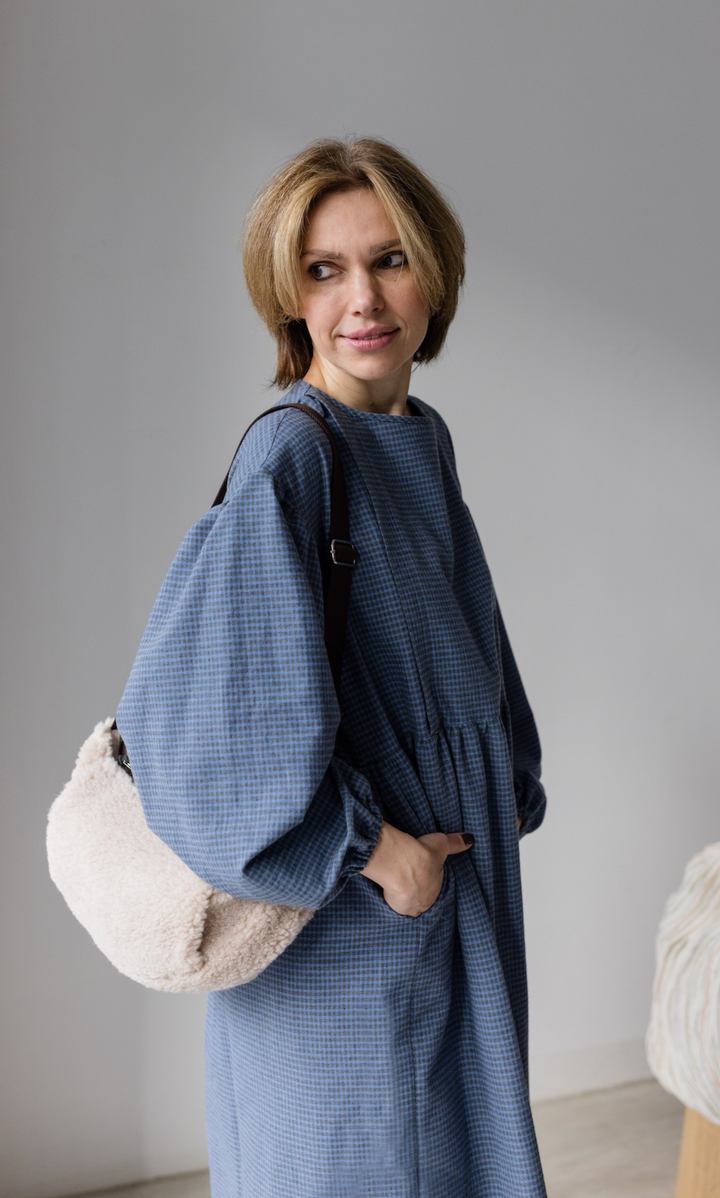 Karo Kleid Lovis