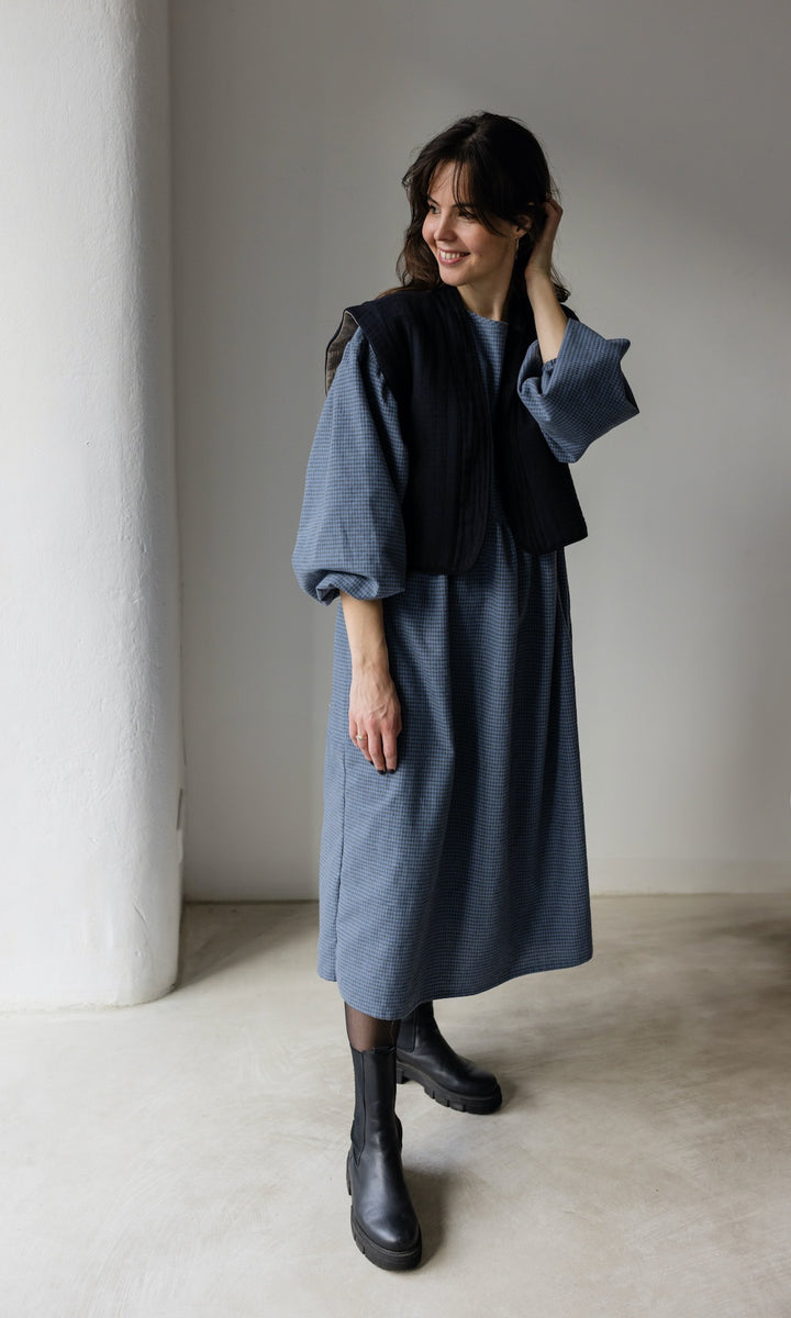 Karo Kleid Lovis