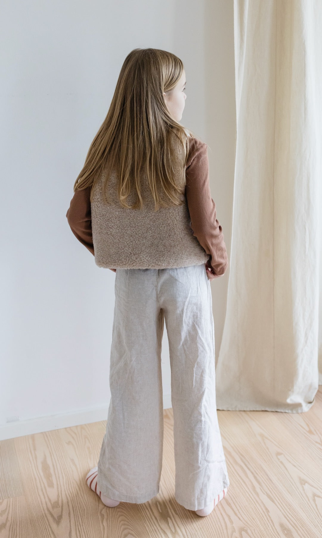 Kinderweste aus Schafwolle (1-8 Jahre)