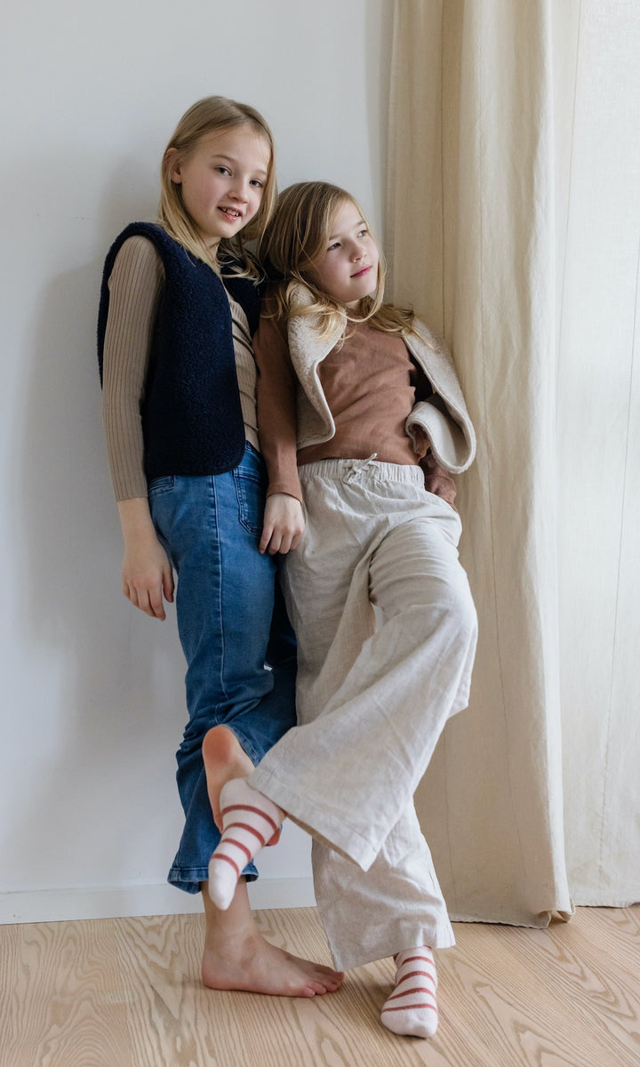 Kinderweste aus Schafwolle (1-8 Jahre)