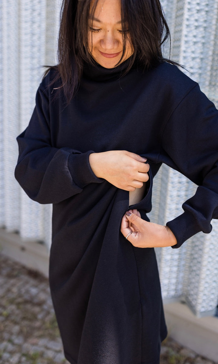 Sweatkleid Lou mit Stillfunktion