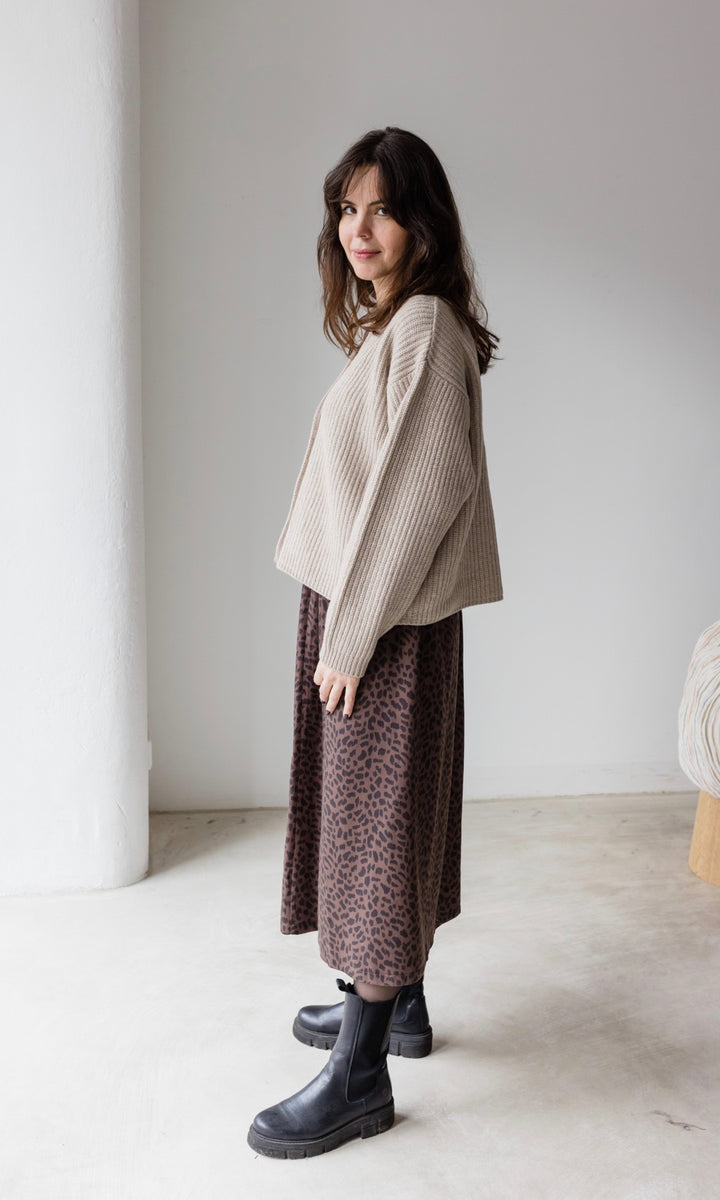 Cardigan (Merinowolle-Kaschmir)
