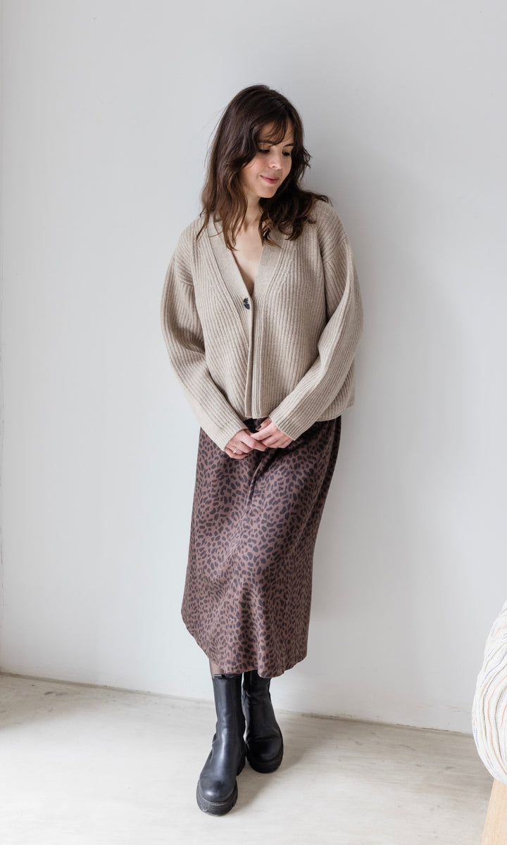 Cardigan (Merinowolle-Kaschmir)